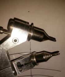 scriber Izba with Fisher pens 2"
