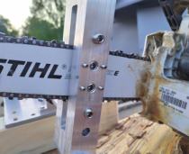 Milliz chainsaw milling attachment