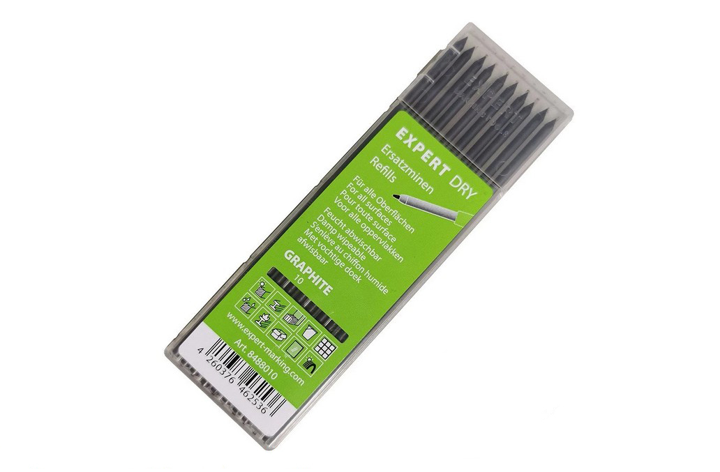 Грифели для разметочного карандаша Expert Dry, 10штук
